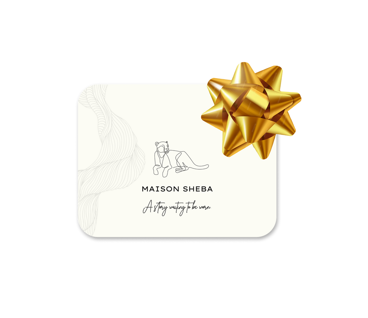 Maison Sheba gift card