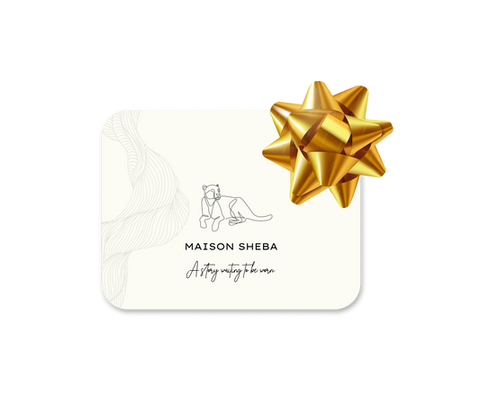 Maison Sheba gift card